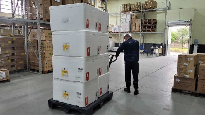 Itajaí recebe nova remessa de vacinas contra gripe para reforçar campanha de inverno