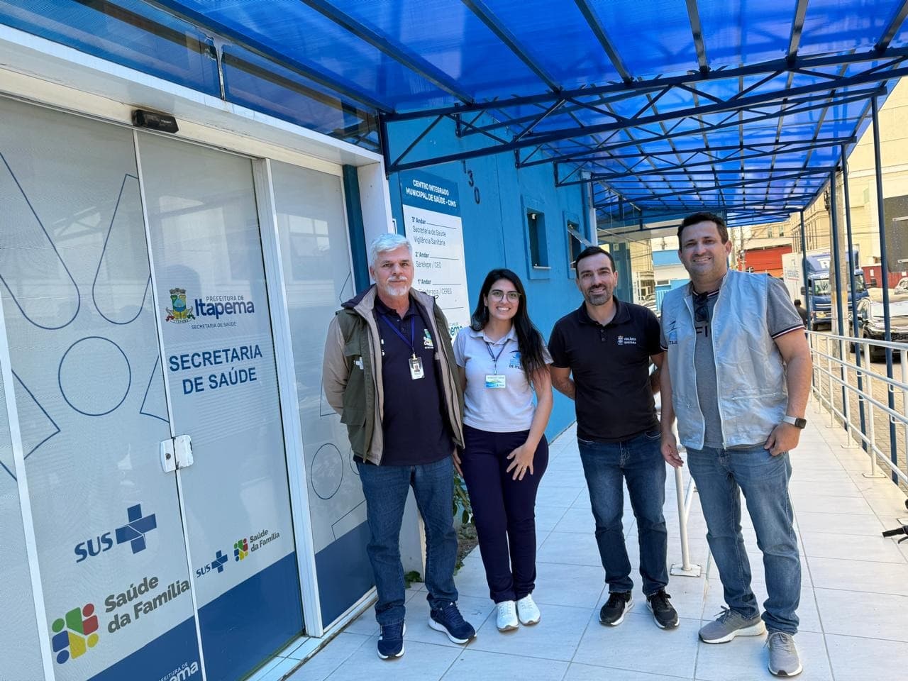 Itapema: NAST recebe visita técnica de representantes da saúde de Itajaí
