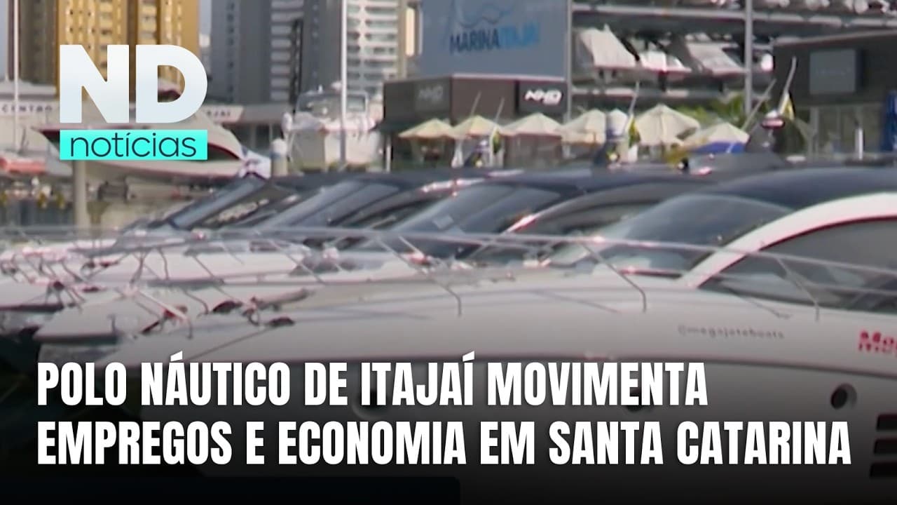 Itajaí é o maior polo náutico do Brasil e impulsiona a economia de Santa Catarina