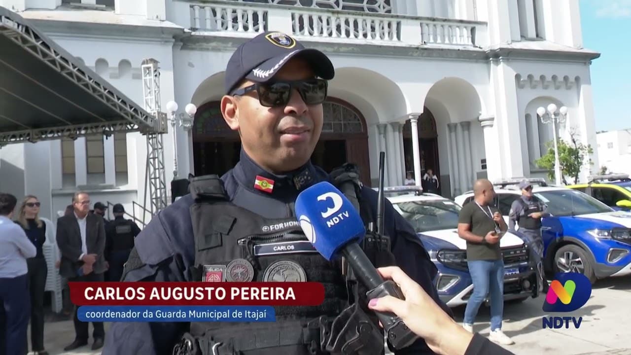 Itajaí recebe 37 novas viaturas e reforça segurança pública