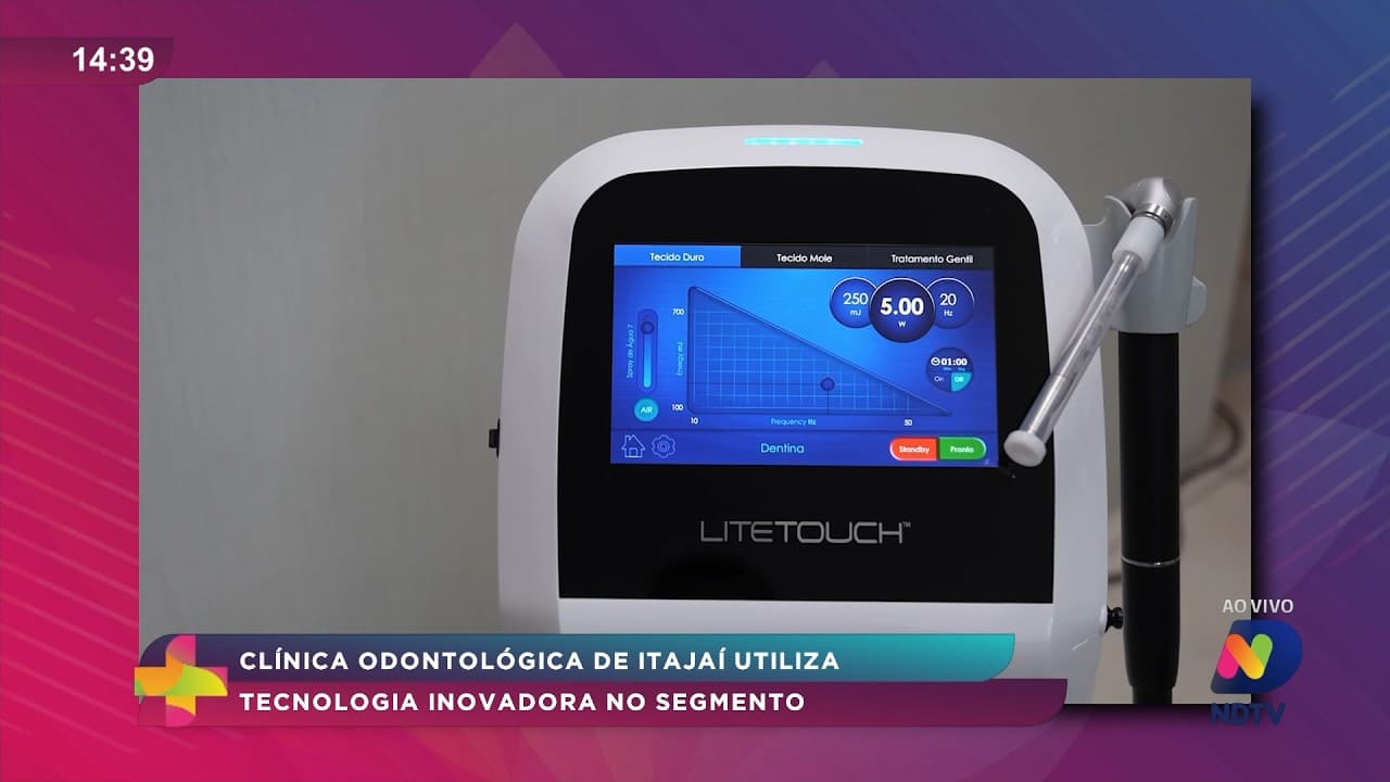 Clínica de Itajaí aposta em tecnologia inovadora na odontologia