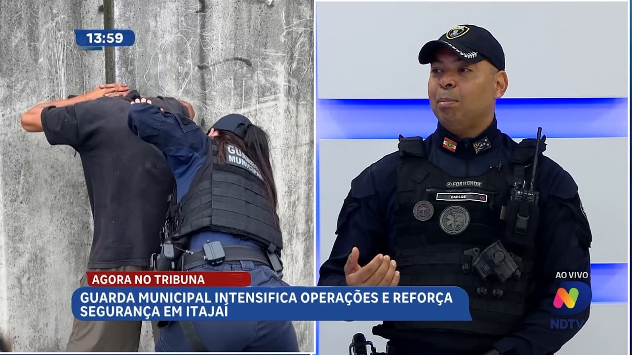 Guarda Municipal reforça operações de segurança em Itajaí