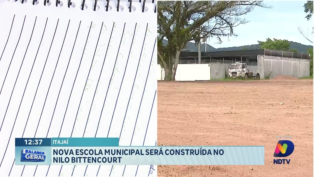 Itajaí anuncia construção de escola no bairro Nilo Bittencourt