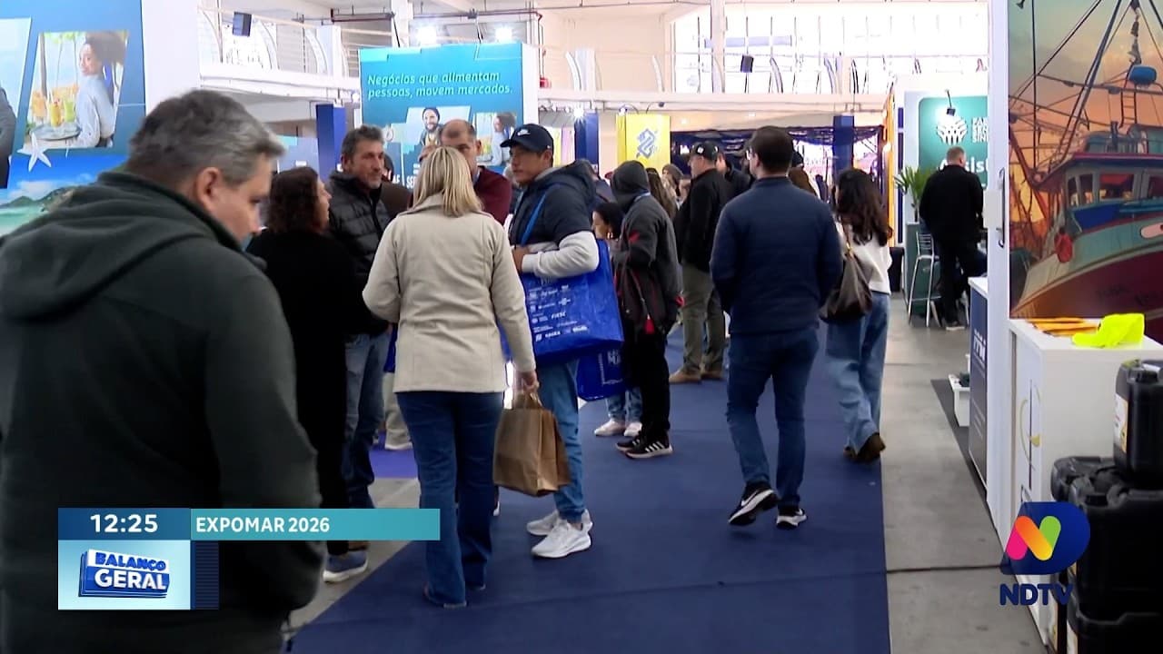 EXPOMAR 2026: Feira em Itajaí impulsiona economia do mar e atrai investimentos
