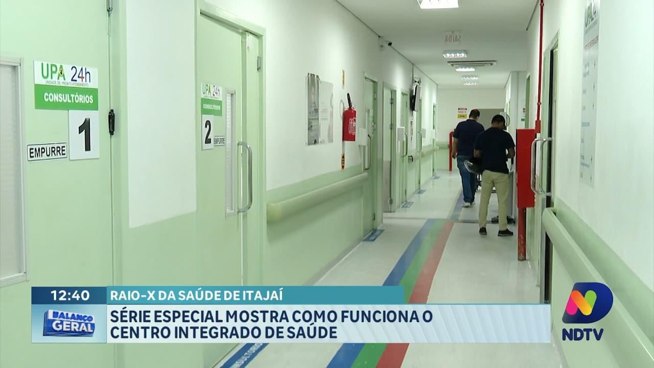 Raio-X da saúde mostra como atua centro em Itajaí
