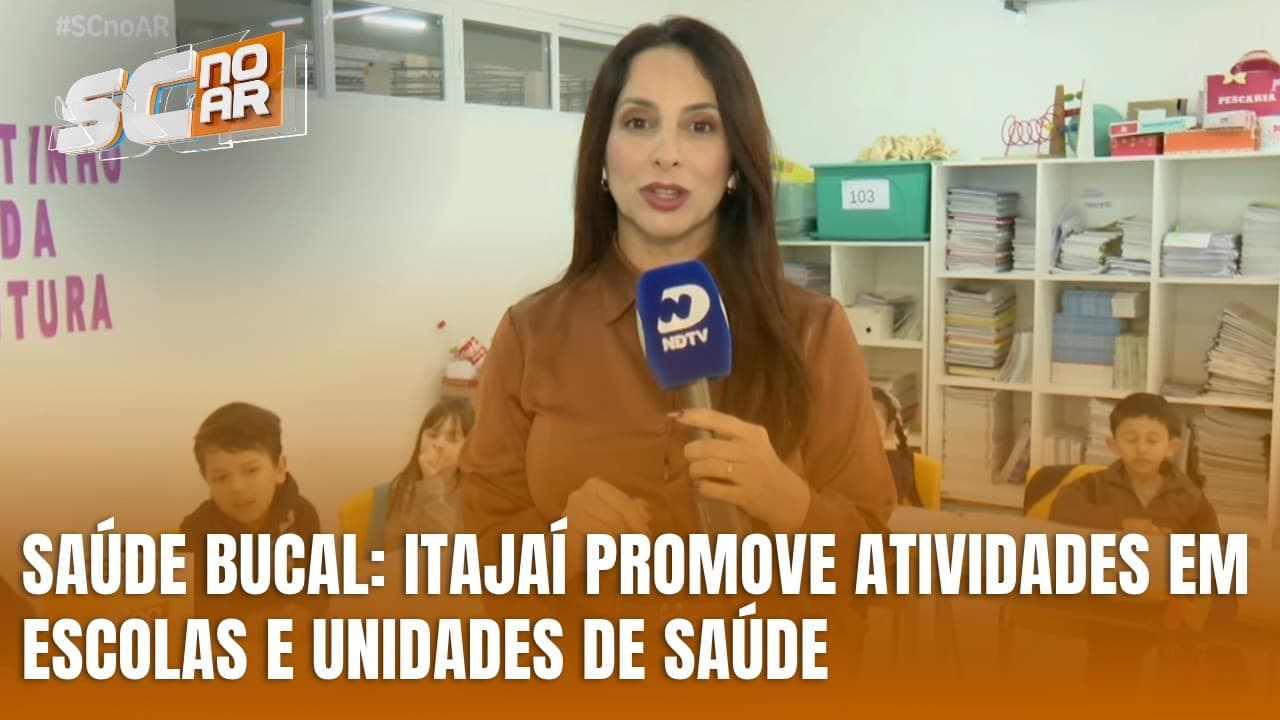 Itajaí promove Semana da Saúde Bucal com ações de prevenção nas escolas