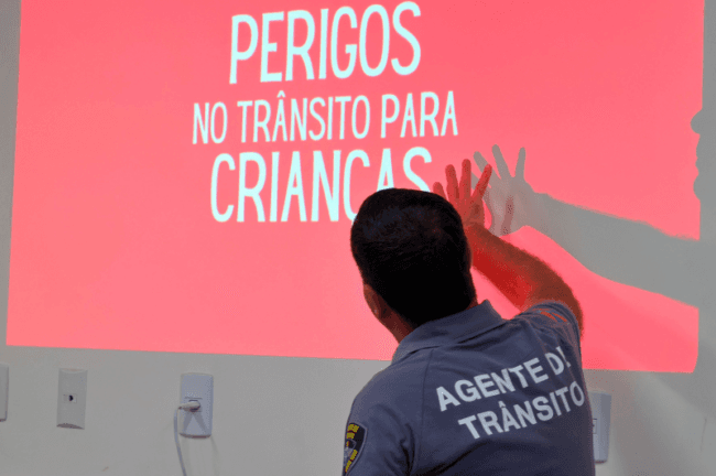 Itajaí Promove Palestras de Segurança no Trânsito para Crianças da Educação Infantil