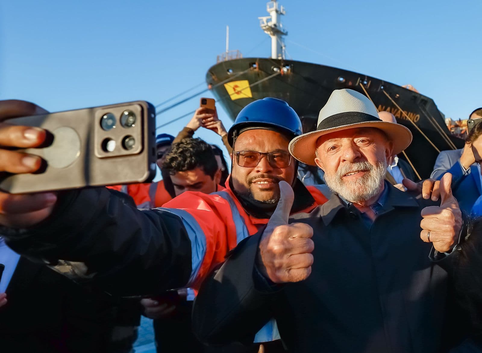 Lula em Itajaí: Lançamento de fragata da Marinha e agenda no Porto marcam visita presidencial