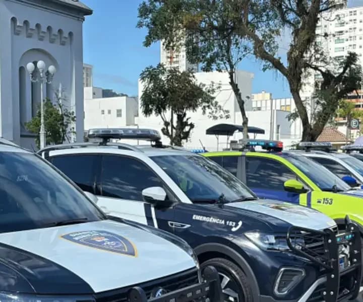 Prefeitura reforça segurança em Itajaí com novas viaturas - Visor Notícias