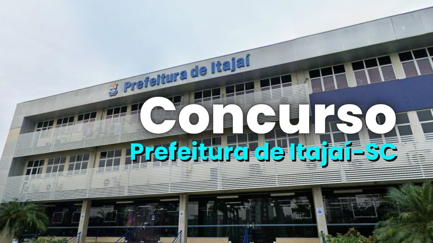 Itajaí abre 42 vagas em concursos públicos com salários de até R$ 25 mil
