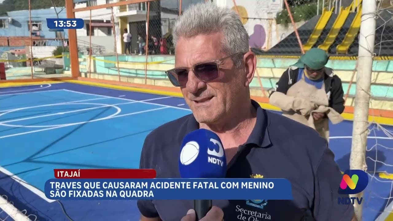 Itajaí Reforça Segurança em Quadra Pública Após Tragédia com Menino