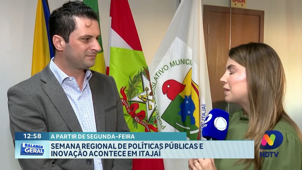 Itajaí Sedia Semana de Políticas Públicas e Inovação para Impulsionar Desenvolvimento Regional