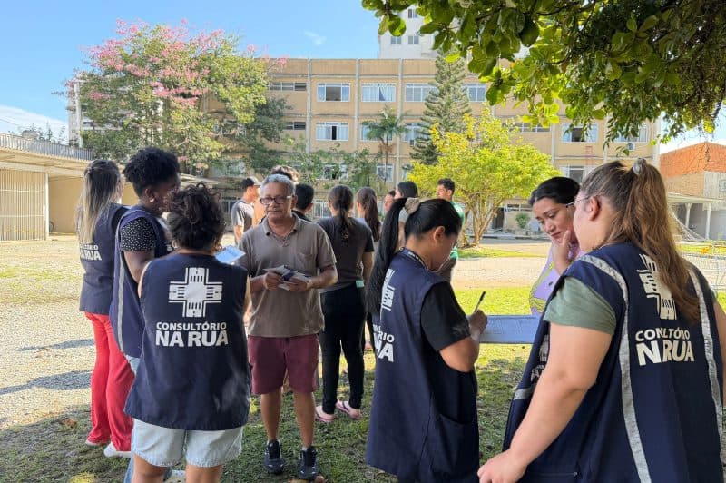 Saúde instala atendimento itinerante após interdição de prédio no Centro de Itajaí