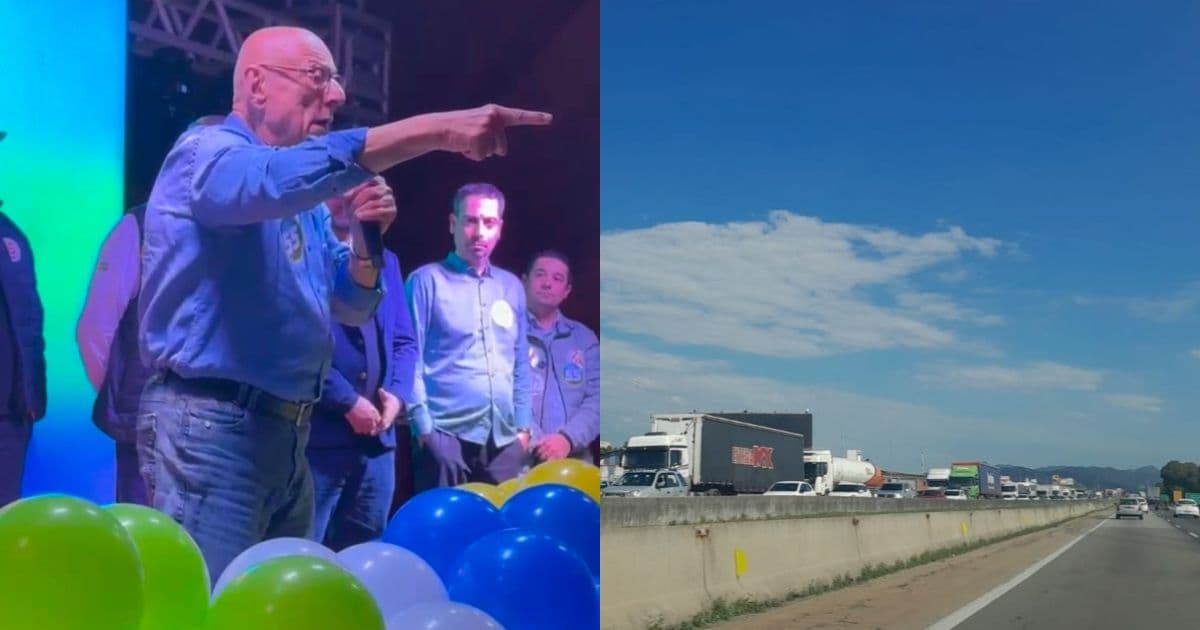 BR-101 Norte em SC é 'nó da maldade' e exige união política, diz Amin