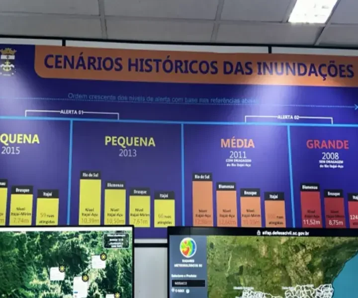 Itajaí intensifica preparativos para El Niño com plano de ação integrado